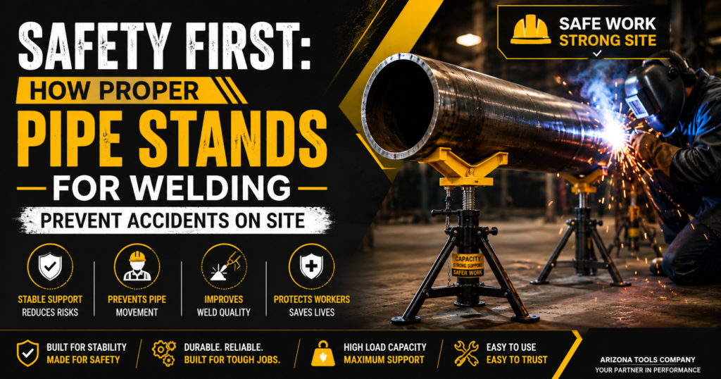 Safety First: How Proper Pipe Stands for Welding Prevent Accidents on Site