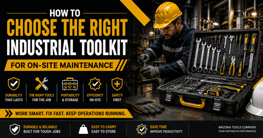 How to Choose the Right Industrial Toolkit for On-Site Maintenance