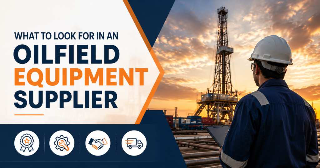 What to Look for in an Oilfield Equipment Supplier