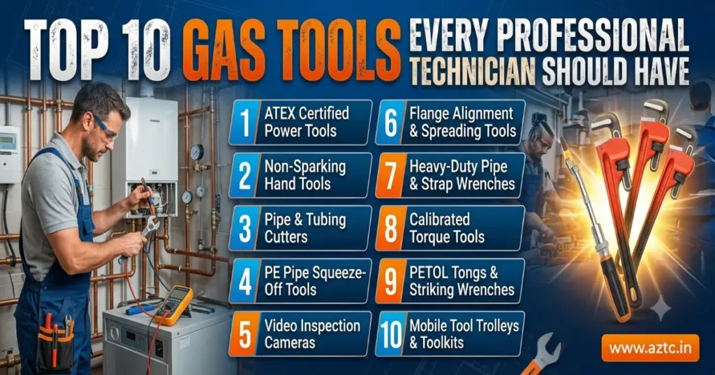 Top 10 Gas Tools Every Professional Technician Should Have